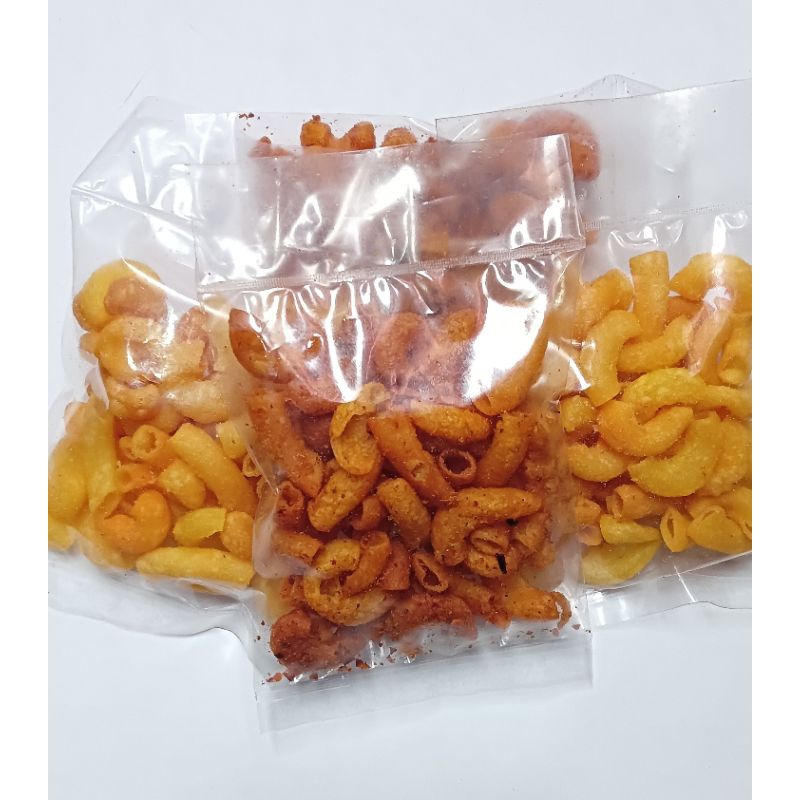 

Makaroni Bantet Pedas Hot dan Keju Kemasan Kecil 25gr
