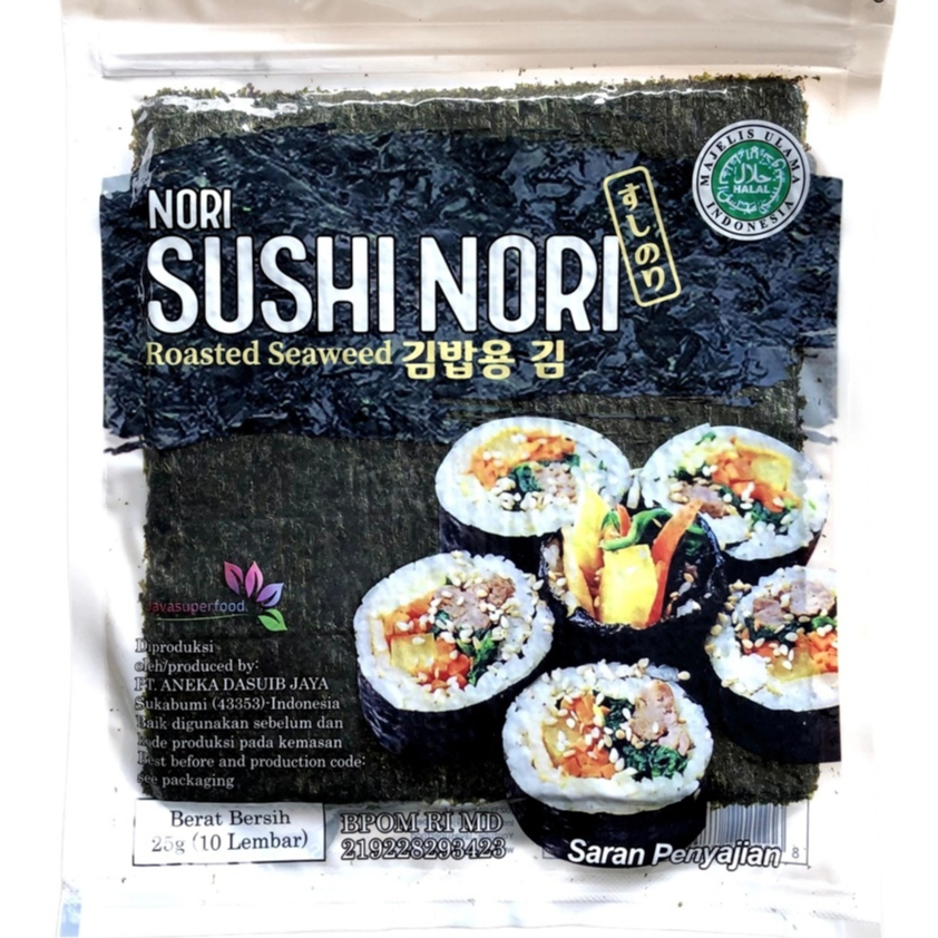 

JSF Sushi Nori Gold 10's (B247)