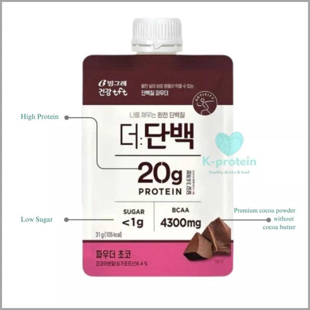 

Binggrae The Protein Powder Grain Chocolate Flavor (32g)