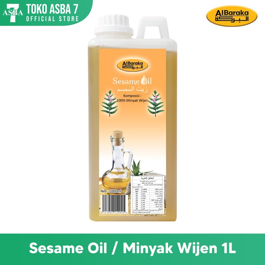 

ASBA SESAME OIL 1000ML – MINYAK WIJEN