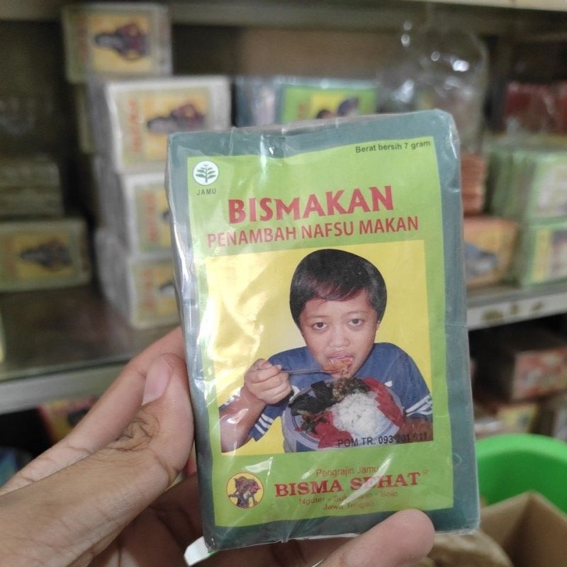 

Jamu Bisma Sehat bismakan nafsu makan 1 pack isi 10 Sachet
