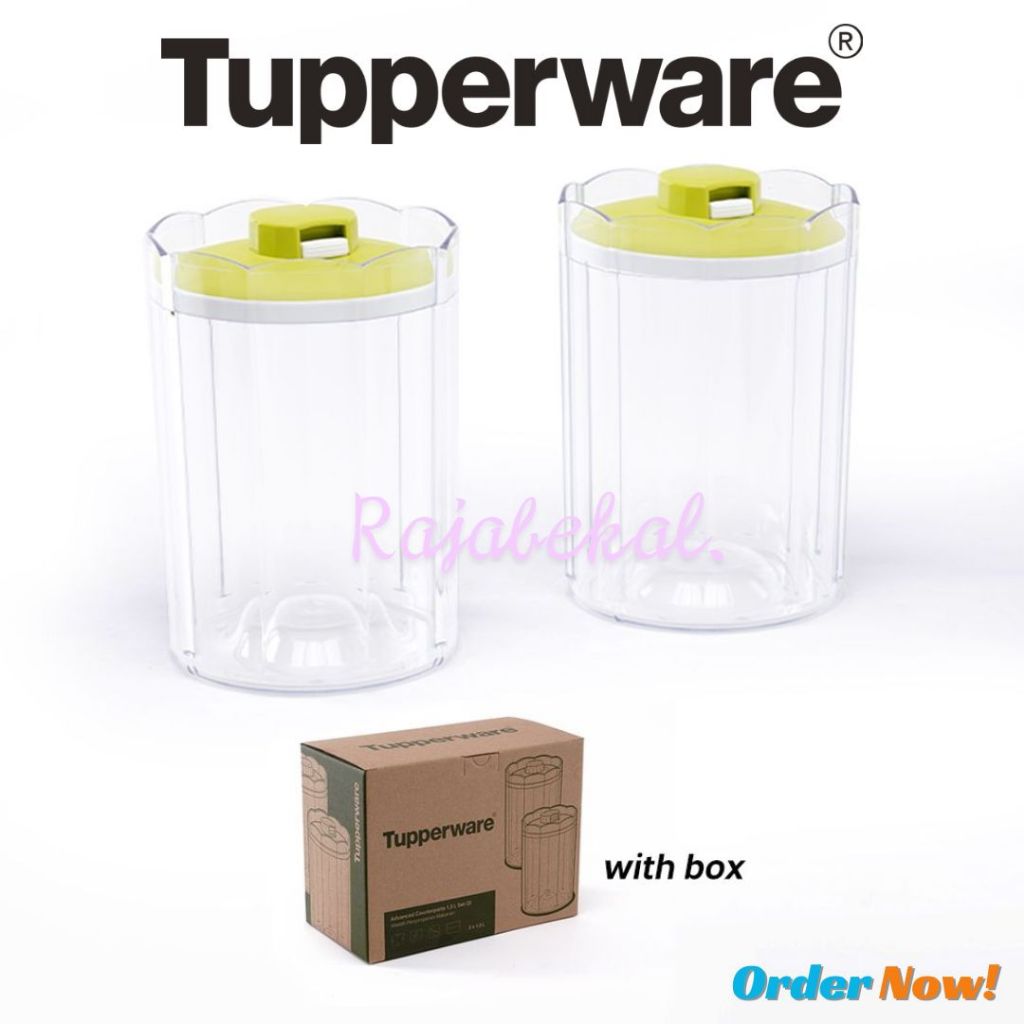 PROMO Tupperware  Advanced Counterpart 1.3L 2pcs free box
