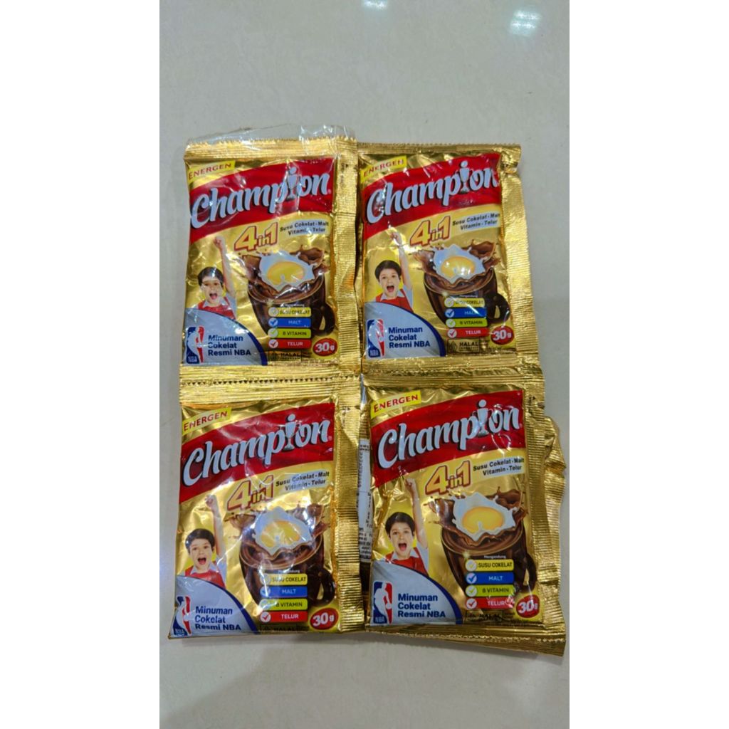 

Susu champion by energen 1renteng (10pcs).