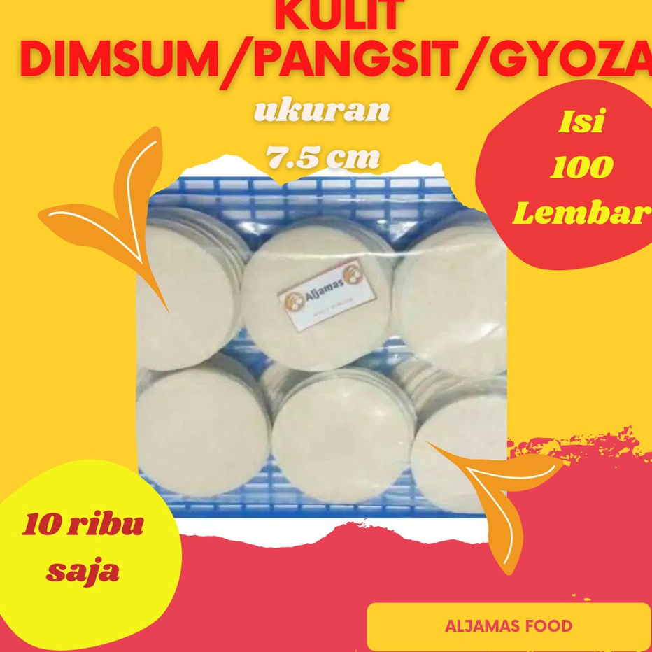 

XC26619 Kulit dimsum 75 cm 1 pcspangsitgyoza