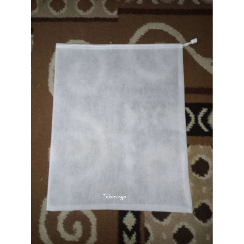 dustbag serut 20 x30 spunbond 50 gsm