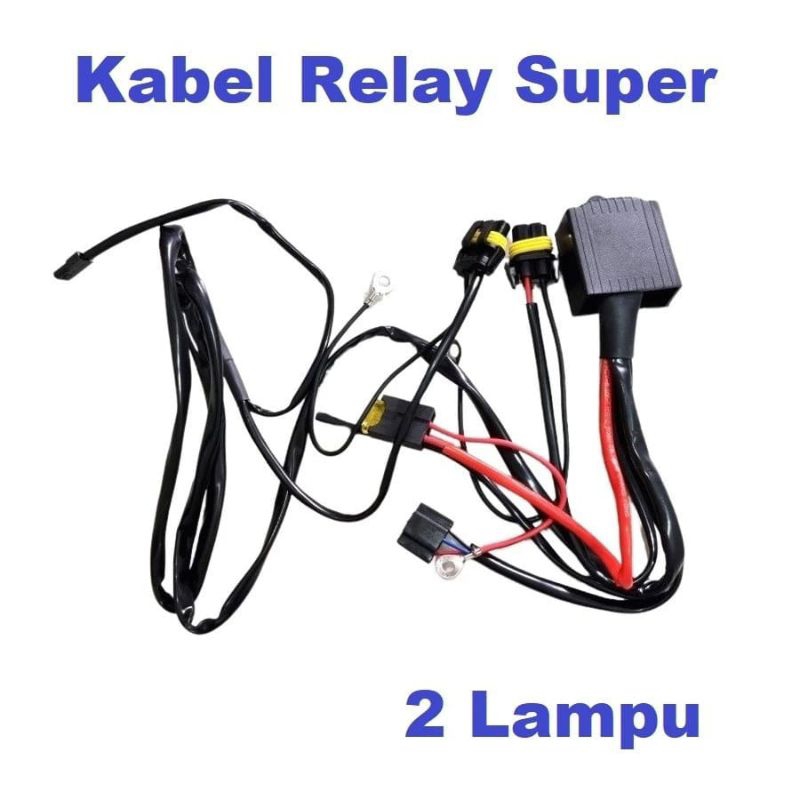 ORIGINAL KABLE RELAY BILED MOBIL RELAY SUPER 2 LAMPU BILED | KABLE RELAY