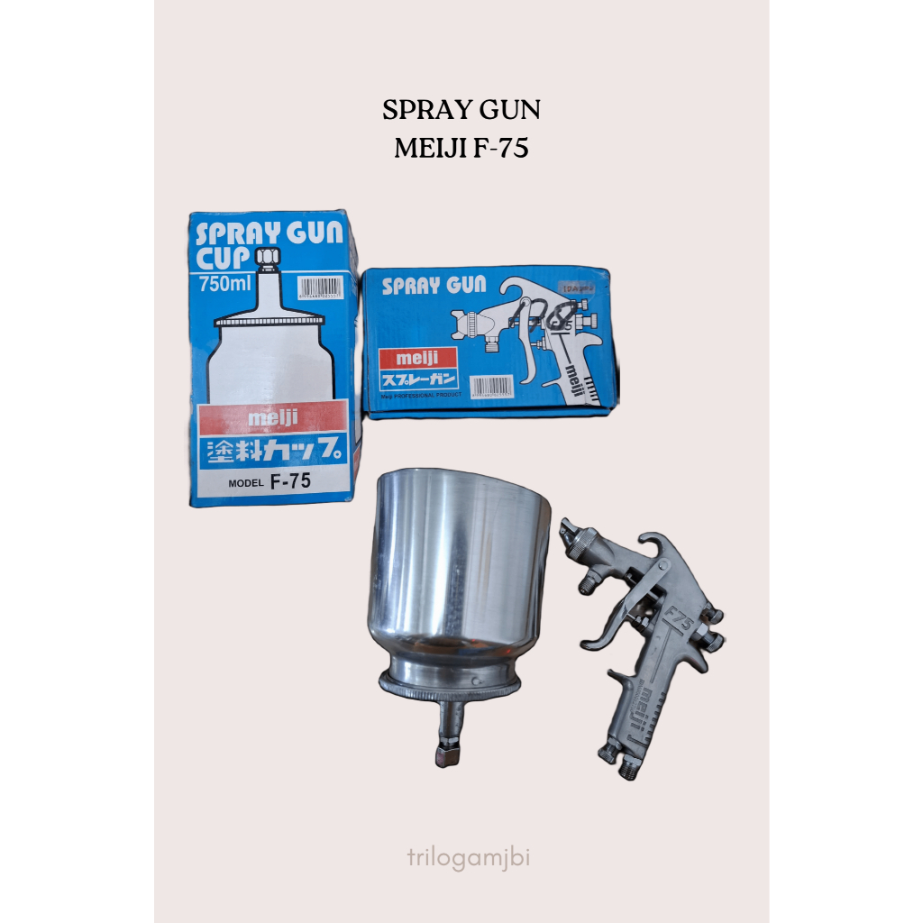 Spray Gun Meiji F-75 / Speed Cet Meiji F-75 Original