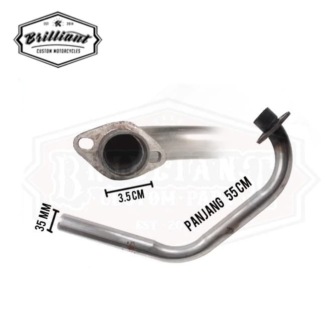 Leheran Knalpot untuk Tiger GL Mega Pro