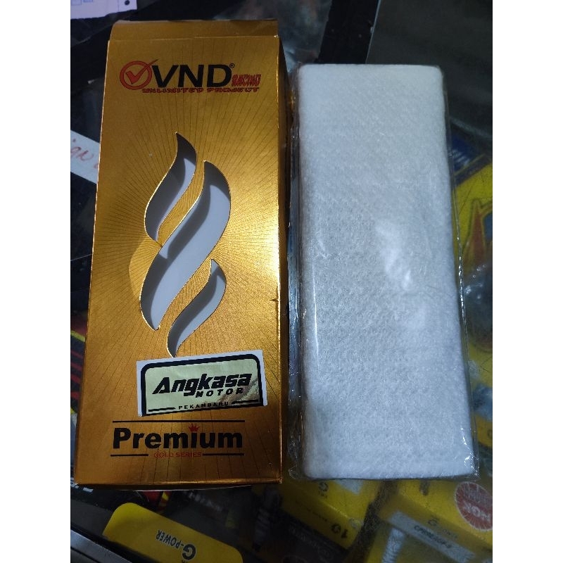 asbes knalpot original vnd racing glasswool