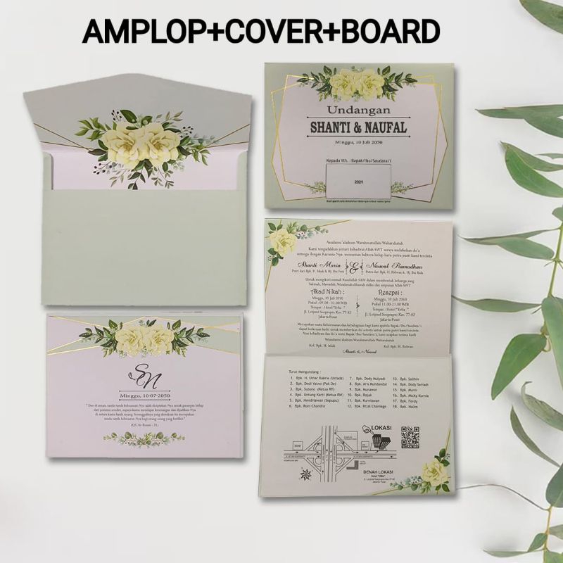 ERBA 2321 AMPLOP+COVER+BOARD (ECER/GROSIR)
