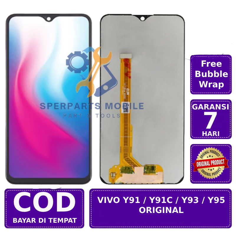 LCD VIVO Y91/ Y91C/ Y93/ Y95 ORIGINAL 1SET TOUCHSCREEN GARANSI