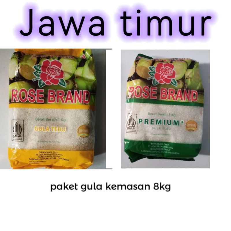 

(JATIM) gula kemasan 8kg