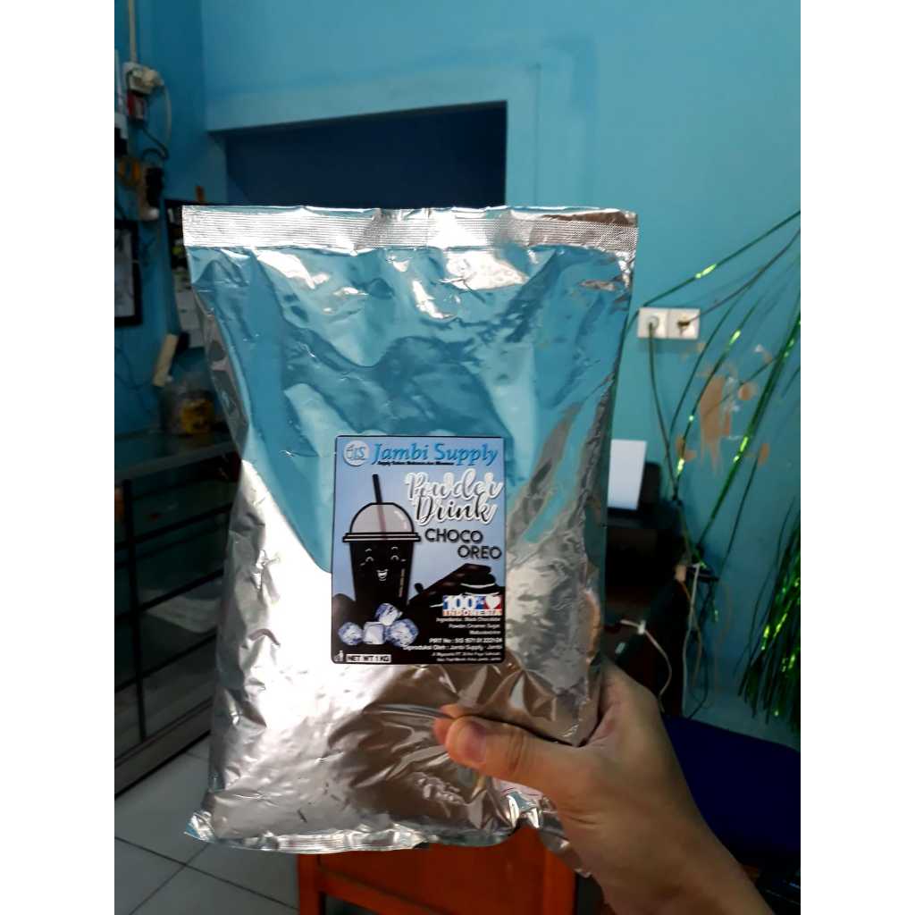 

POWDER DRINK CHOCO ORO MINUMAN BUBUK RASA CHOCO OREO 1KG