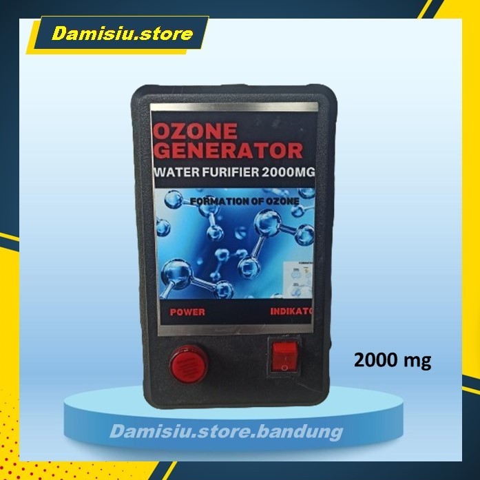 Ozone Generator Damisiu 1g dan 2g untuk Depot air minum amdk aquarium ataupun untuk buah dan sayuran