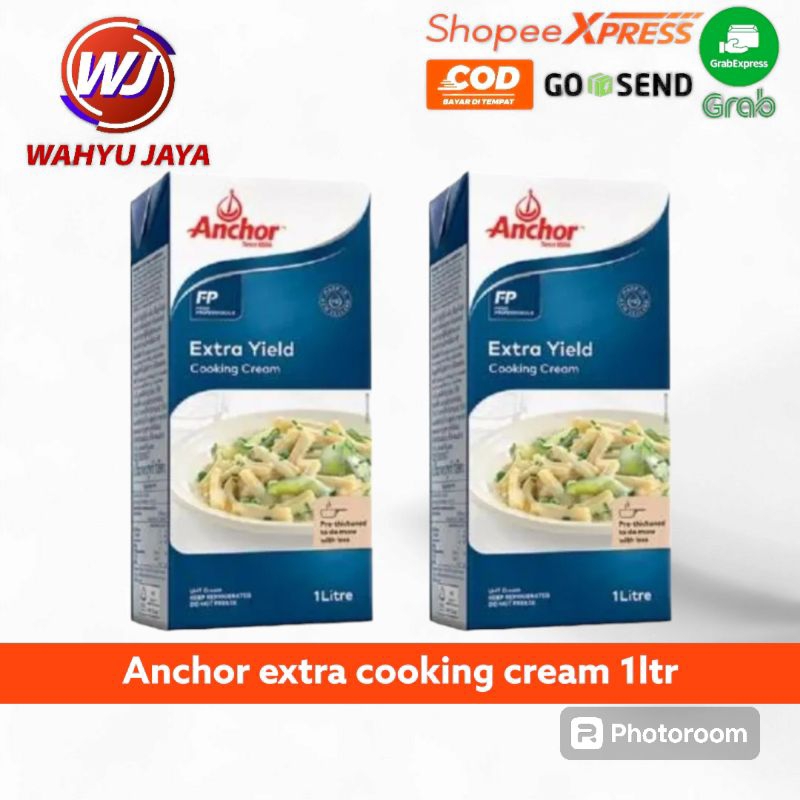 

Anchor extra yield cooking cream 1liter