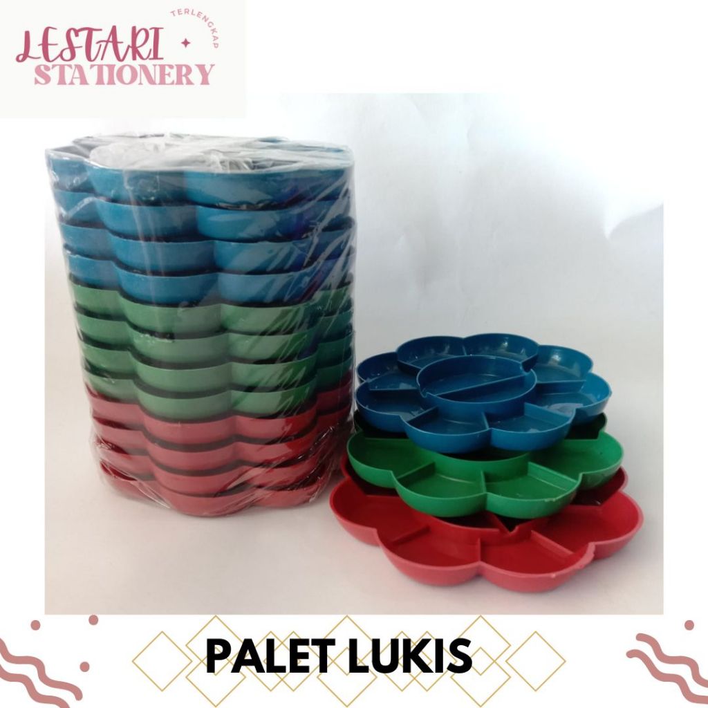 

Palet Lukis Cat Air Sakura/wadah cat air Lestari Stationery