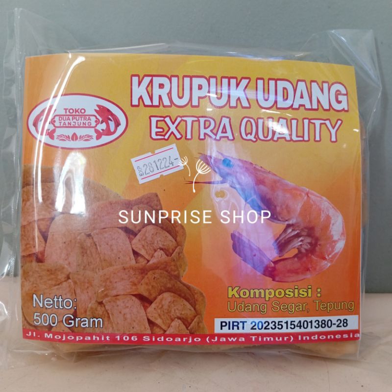 

KERUPUK UDANG TANJUNG / DUA PUTRA TANJUNG EXTRA QUALITY