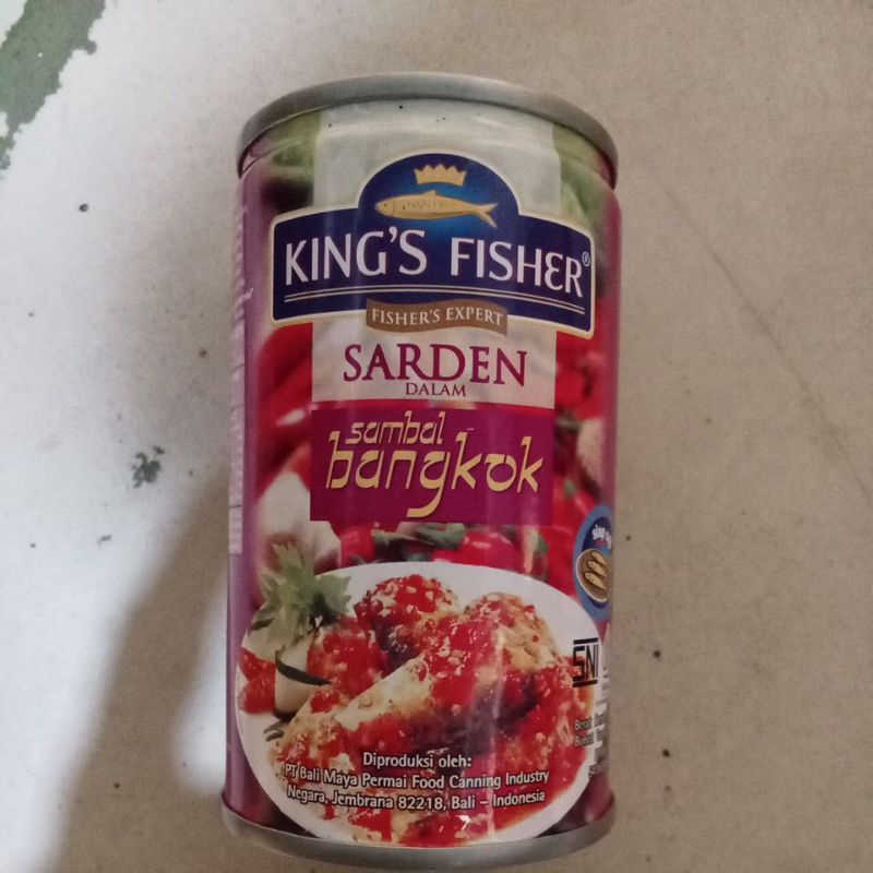 

King's Fisher Sardines Bangkok Sauce 155g