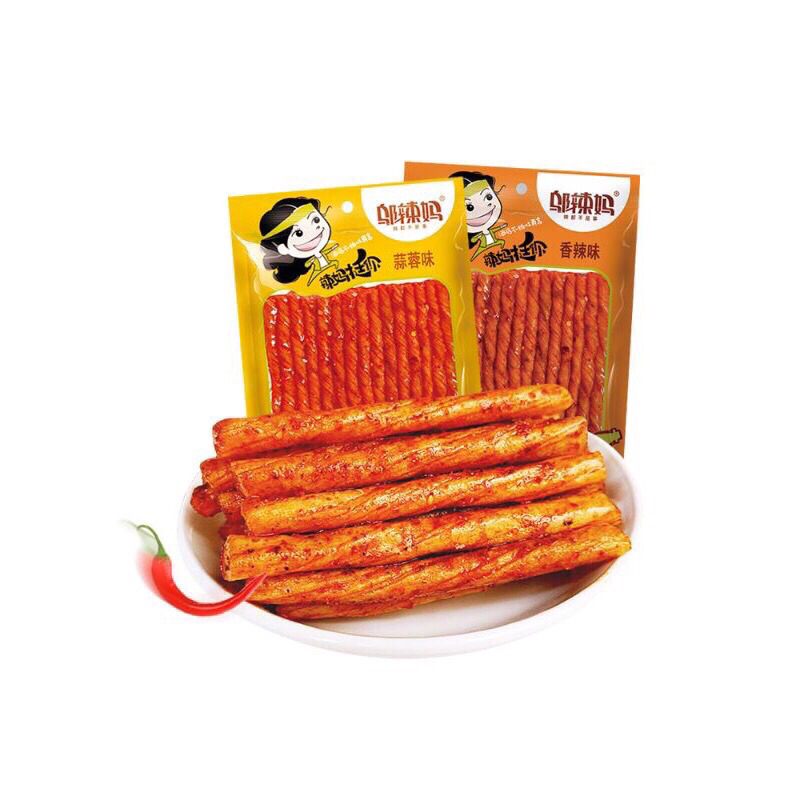 

VARIAN SPICY dan garlic medium [HALAL]【MINI】[70g] WULAMA latiao/ wulama/ latiao / tendon / vegetarian