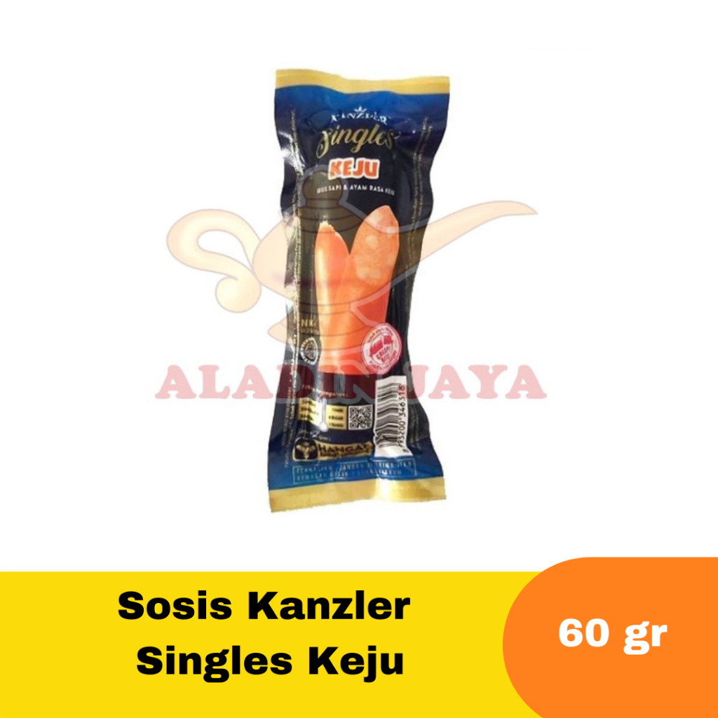

Sosis Kanzler Singles Keju 60 gr