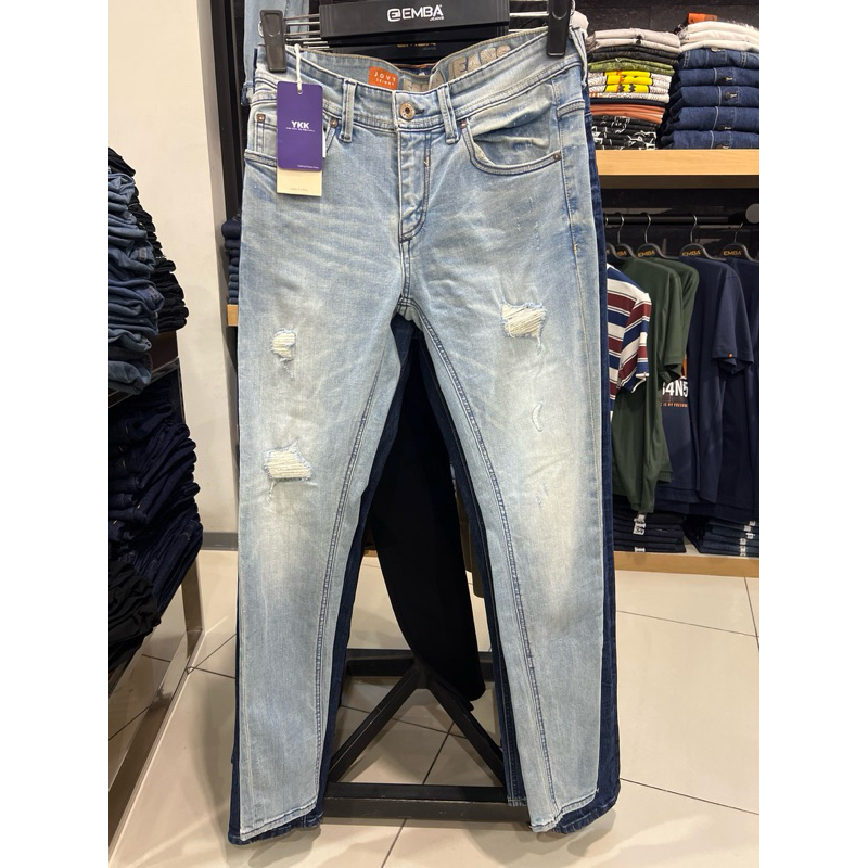 EMBA Jeans Celana cowok model SKINNY , Jeans Cowok EMBA ORIGINAL