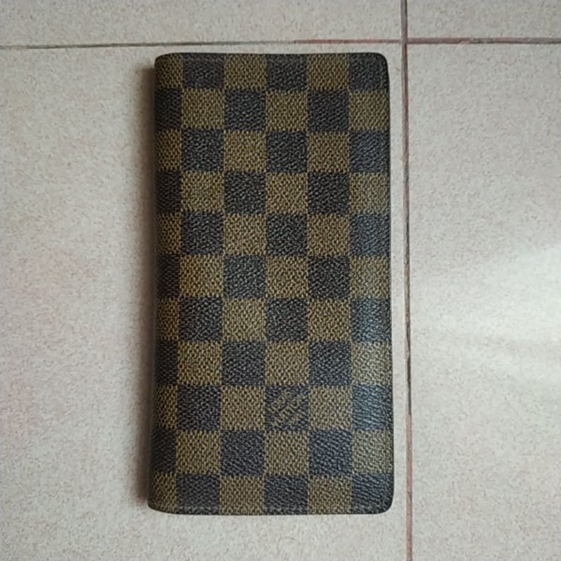 Damier ebene wallet