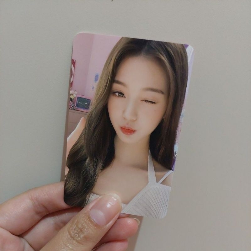 ive jang wonyoung official photocard pc from hapa kristin
