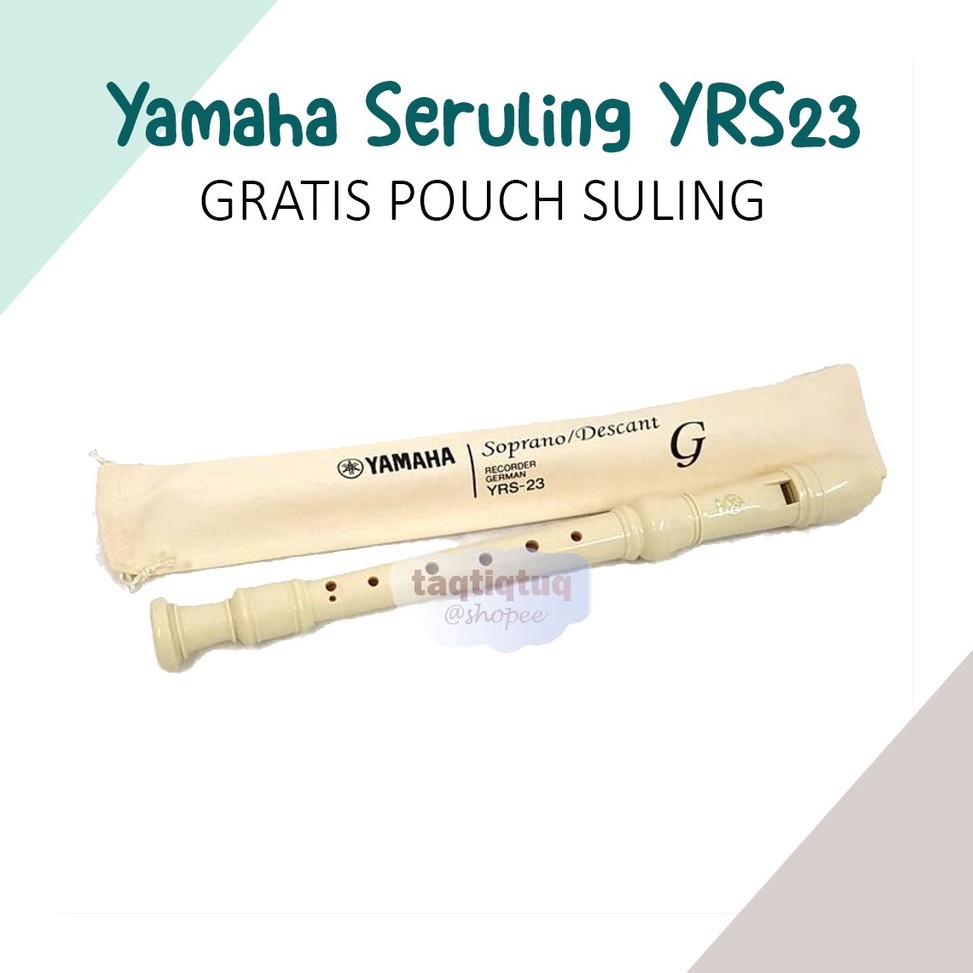 ART S29P 1 pC Suling Yamaha Seri YRS 23  BONUS SARUNG Seruling Yamaha YRS  23 Suling YRS23 Suling Ya