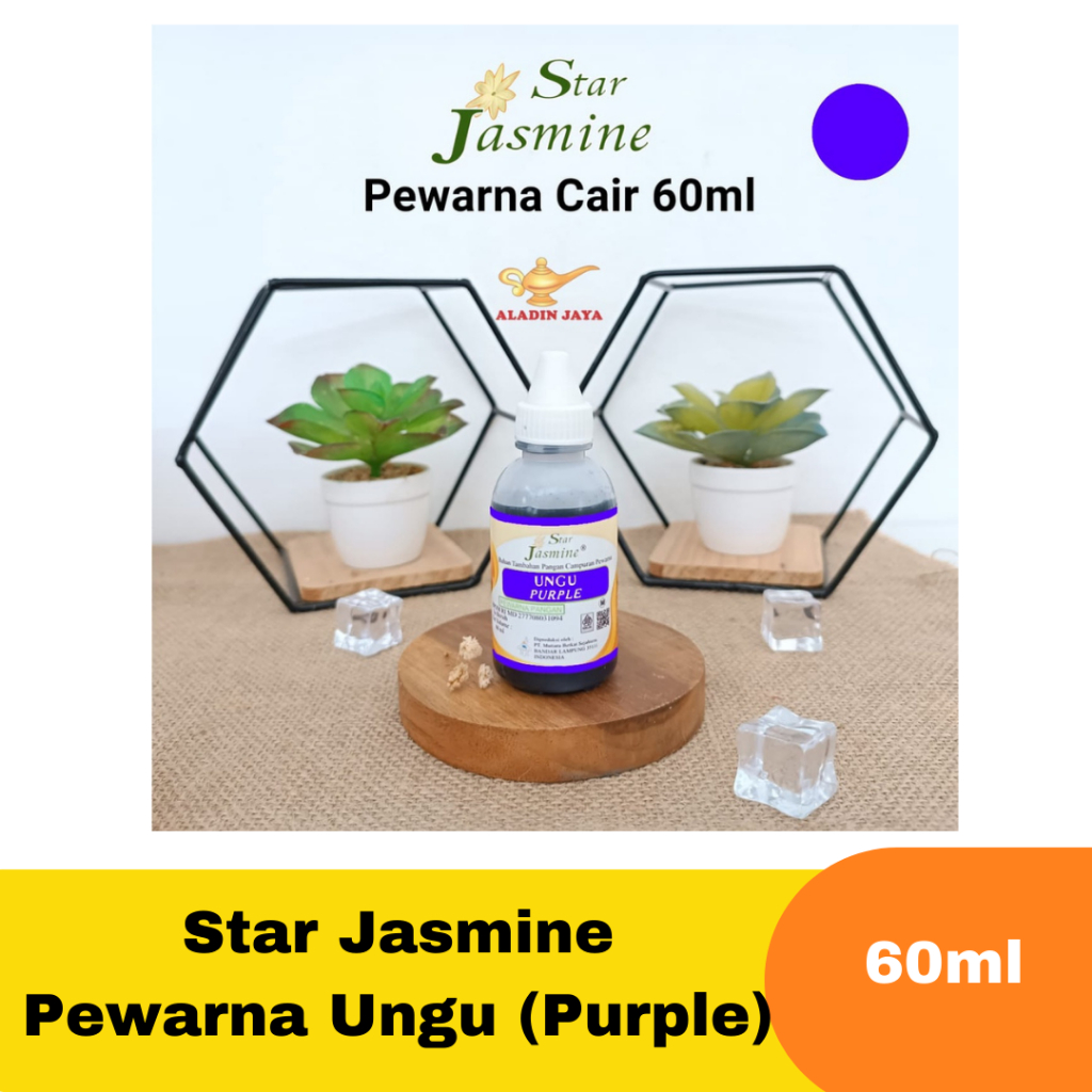 

Star Jasmine Pewarna Ungu (Purple) 60 ml