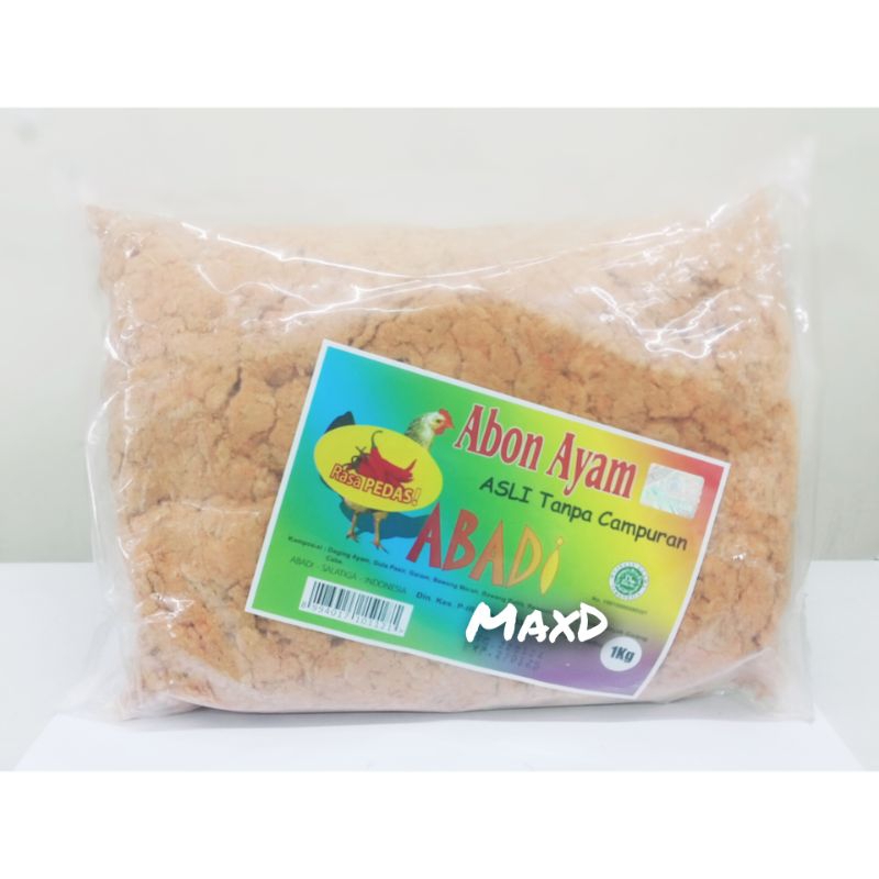 

Abon Ayam Abadi Pedas Repack 500gr