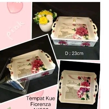 Tempat kue tempat bolu Fiorenza Ak 583