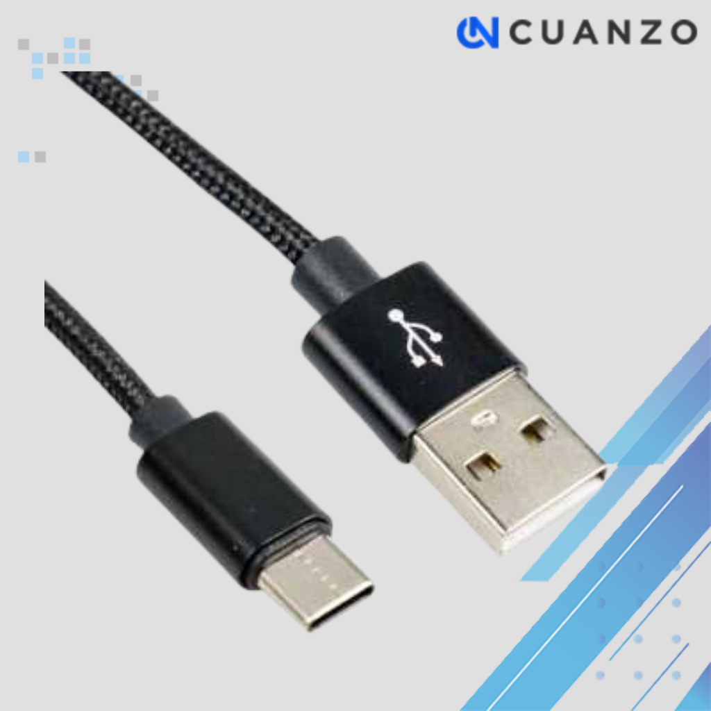 Line Kabel Data USB Type C Multifungsi 25cm / Kabel Data Tipe C Ke Micro USB Hp Handphone Laptop Fas