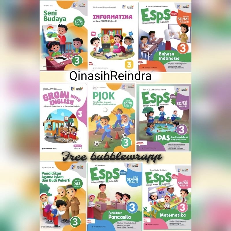 KURIKULUM MERDEKA SD/MI KELAS 3 ERLANGGA