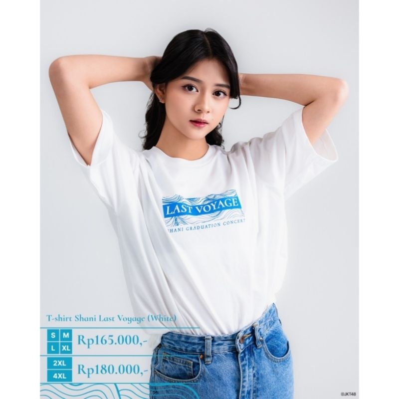 JKT48 Shani Last Voyage T-Shirt (White)