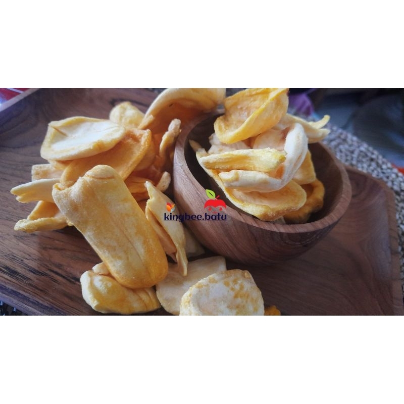 

kingbee.batu keripik nangka 1kg grade A /pusat oleh oleh kota wisata batu