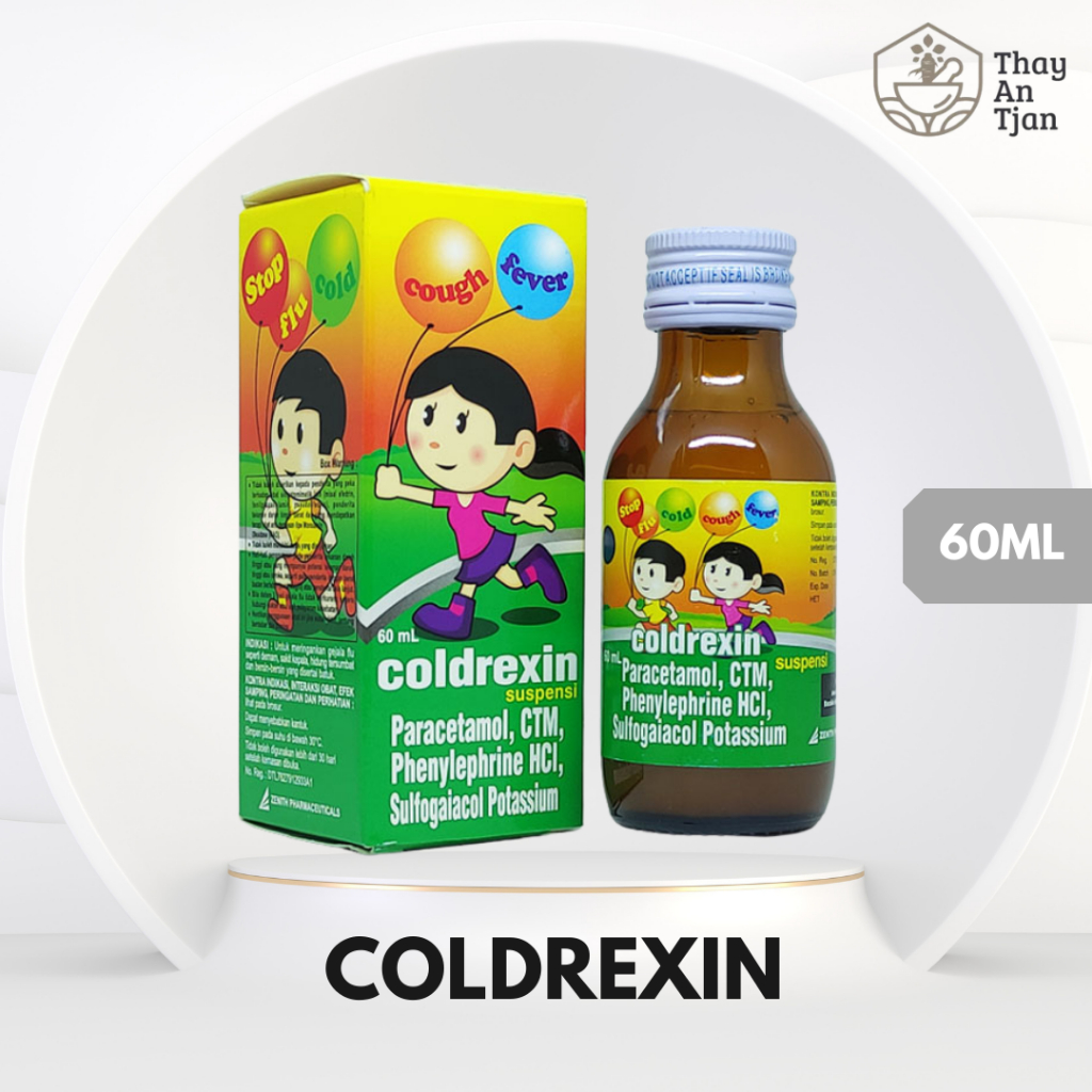 COLDREXIN | OBAT DEMAM ANAK | OBAT FLU ANAK | OBAT PILEK ANAK