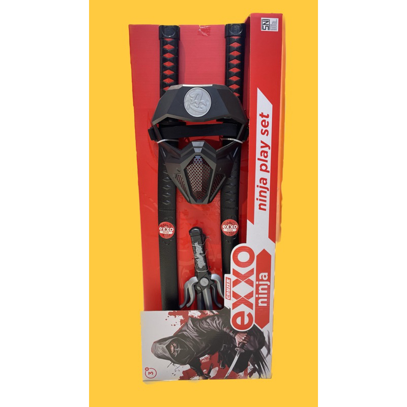 MAINAN PEDANG ANAK - MAINAN NINJA ANAK - MAINAN PERAN NINJA - EXXO NINJA