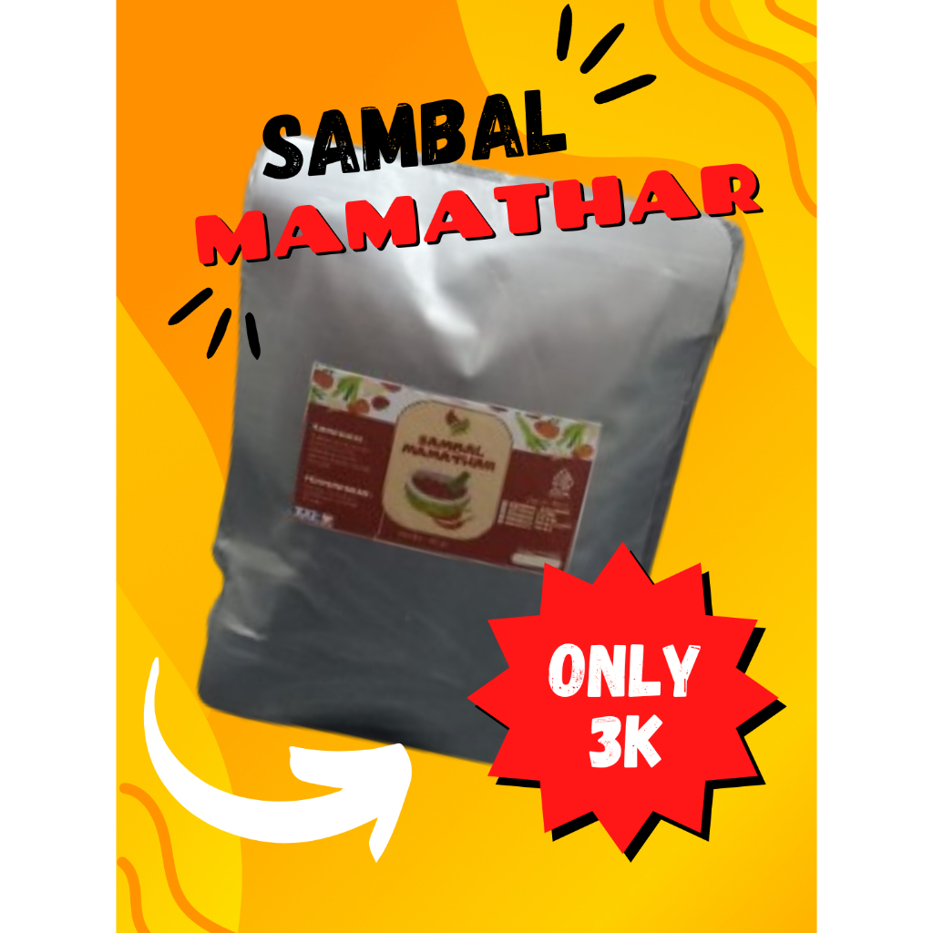 

Promo Termurah Aneka Sambal Homemade produksi dadakan