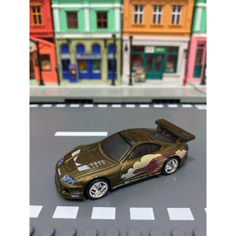 Hot Wheels Custom Ban Karet Toyota Supra Fast Furious Edition 2