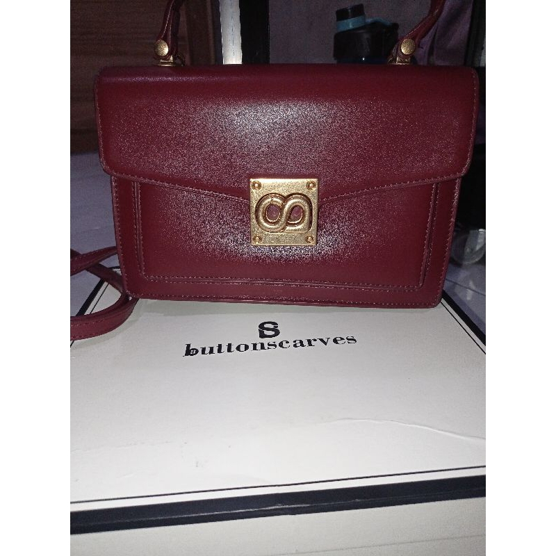 preloved buttonscarves bag