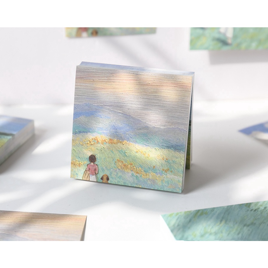 

Dijamin Puas Joytop Walking in the Woods Square Memopad Catatan Tempel Kertas Memo