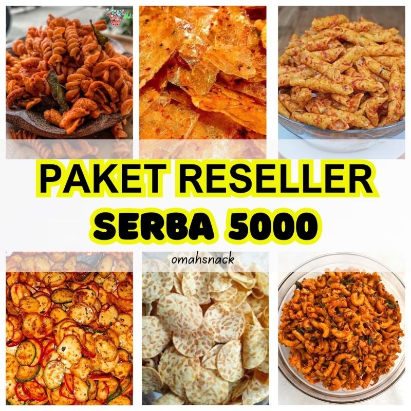 

Camilan Serba 5000 Paket Reseller| Paket Usaha