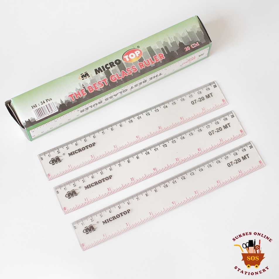 

Paling Populer SOS Penggaris MICROTOP 2cm MT72 12pc Penggaris Plastik Ruler