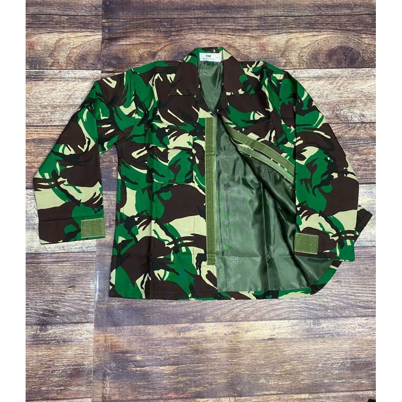 SERAGAM PDL TNI AD VELBET(RESLETING PURING)