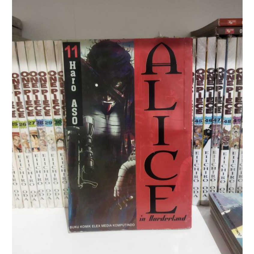 Komik Alice In Borderland 11 by Haro Aso CETAKAN LAMA