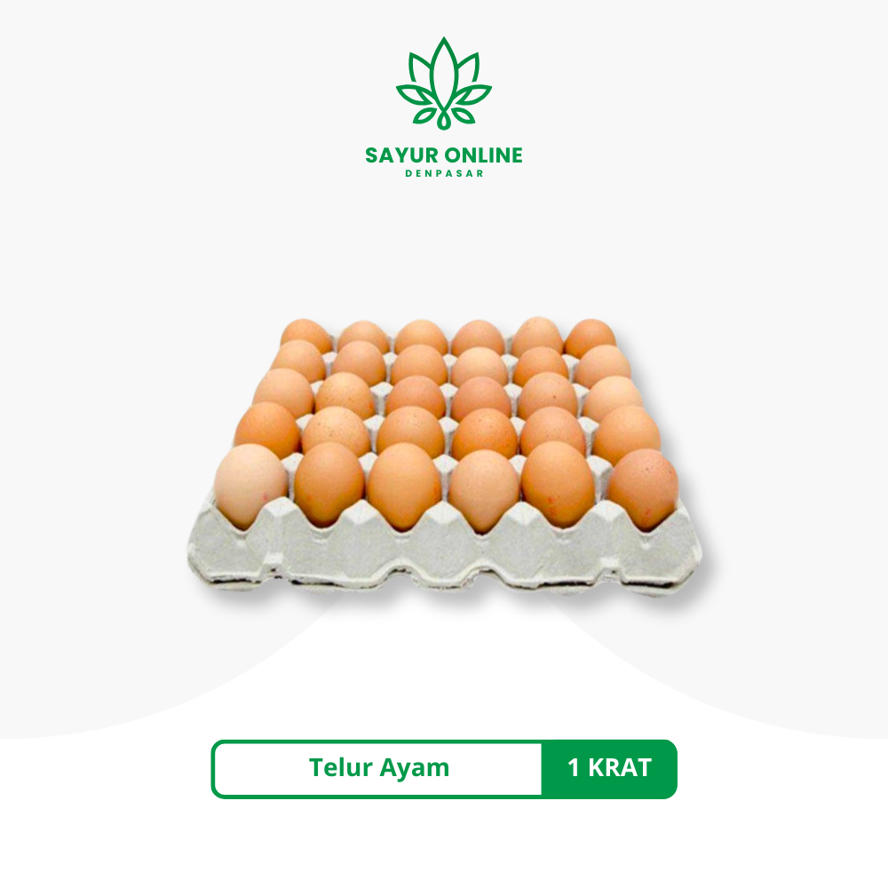 

Telur Ayam 1 Krat - Sayur Online Denpasar