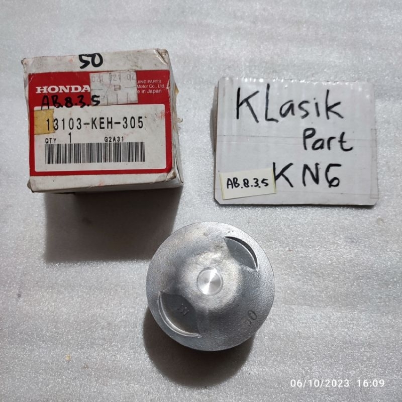 Piston seher Honda Mega gl pro Neotech lama keh OS oversize over size 50 original AHM japan