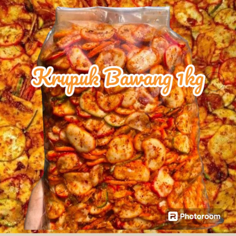 

Kerupuk Seblak Bantat Kerupuk Bawang Pedas Daun Jeruk 1kg