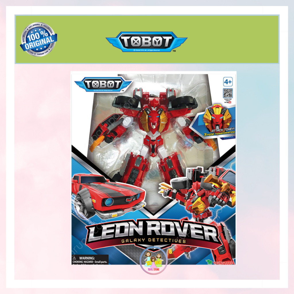 Tobot GD Galaxy Detective Leon Rover Original Young Toys