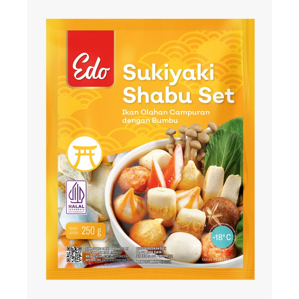 

Edo Shabu Set Sukiyaki 250 Gr